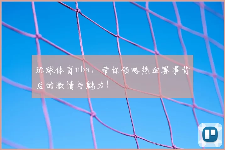 玩球体育nba,带你领略热血赛事背后的激情与魅力!