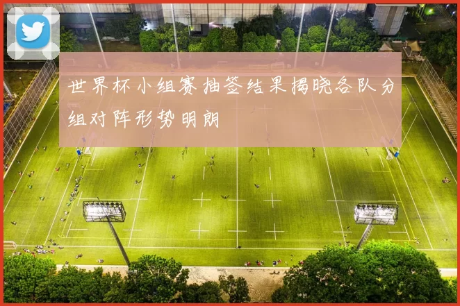 世界杯小组赛抽签结果揭晓各队分组对阵形势明朗